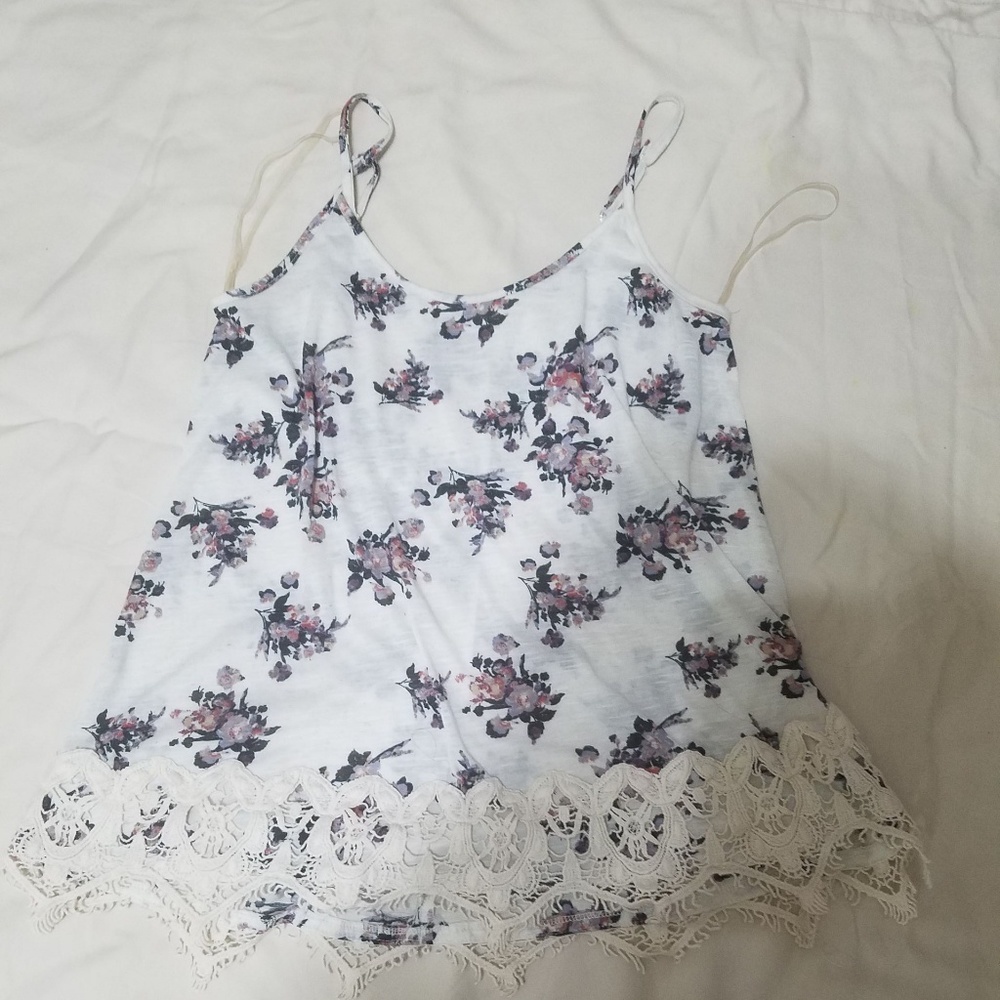 Floral tank top